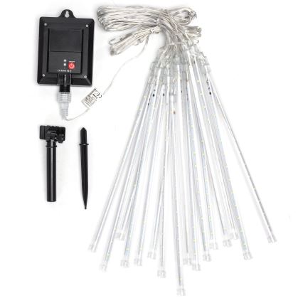 Aigostar - LED saulės girlianda 384xLED/13m IP65 1200 mAh šaltai balta