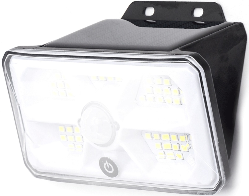 Aigostar - Saulės LED šviestuvas su jutikliu LED/3,7V 6500K 500 mAh IP65 juodas