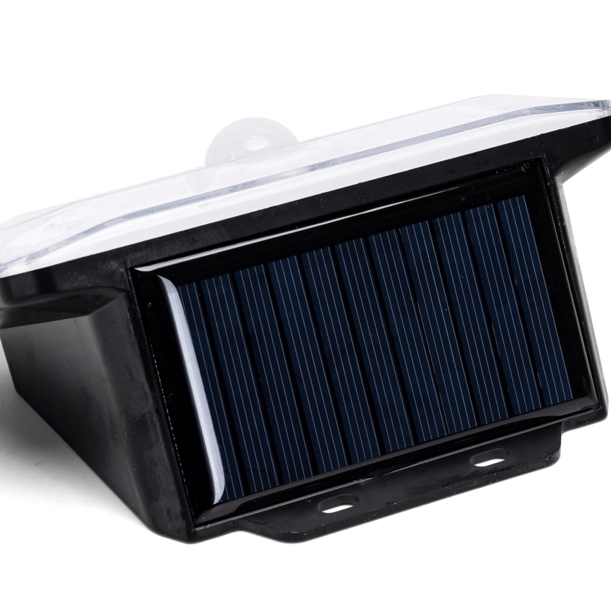 Aigostar - Saulės LED šviestuvas su jutikliu LED/3,7V 6500K 500 mAh IP65 juodas