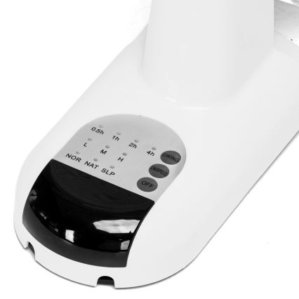 Aigostar -  Sieninis ventiliatorius 45W/230V balta + nuotolinio valdymo pultas