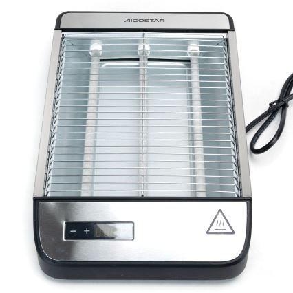 Aigostar - Skrudintuvas 840-1000W/230V matinis chromas