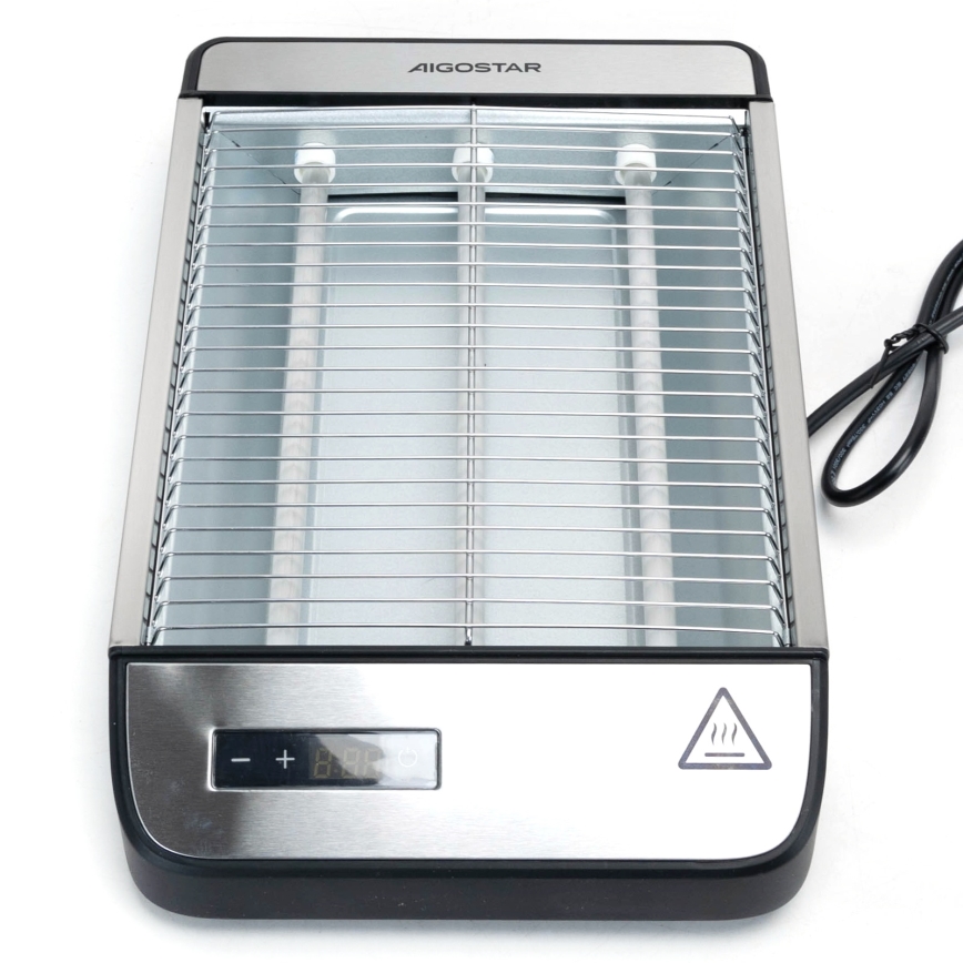 Aigostar - Skrudintuvas 840-1000W/230V matinis chromas