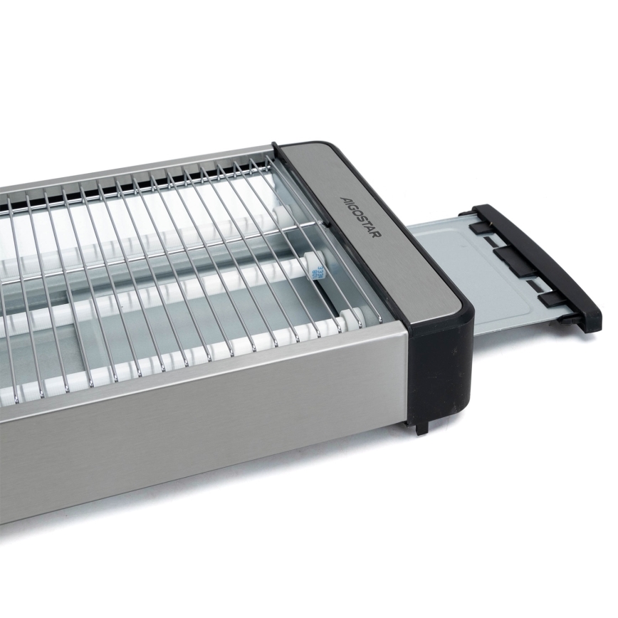 Aigostar - Skrudintuvas 840-1000W/230V matinis chromas