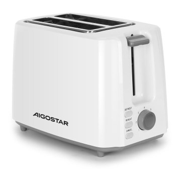 Aigostar - Skrudintuvas su dviem skylutėmis 750W/230V balta