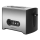 Aigostar - Skrudintuvas su dviem skylutėmis 900W/230V matinis chromas