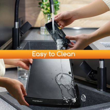 Aigostar - Stalinis elektrinis grilis 2000W/230V juodas