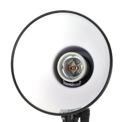 Aigostar - Stalinis šviestuvas 2in1 1xE27/40W/230V juoda