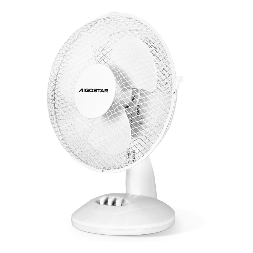 Aigostar - Stalinis ventiliatorius 20W/230V balta