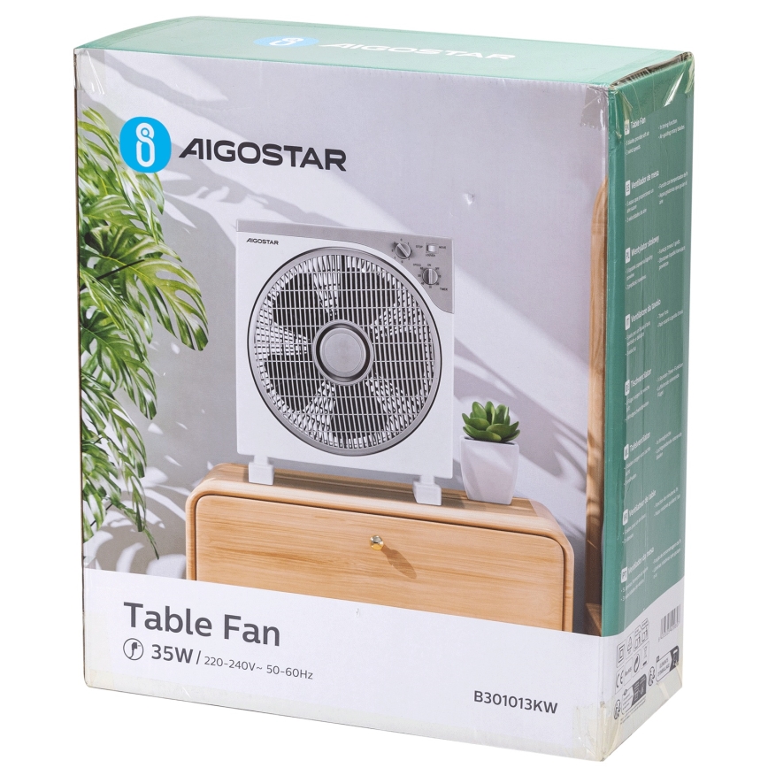 Aigostar - Stalinis ventiliatorius 35W/230V