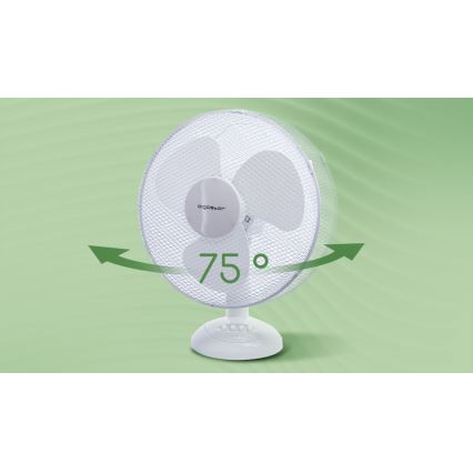 Aigostar - Stalinis ventiliatorius 50W/230V, baltas