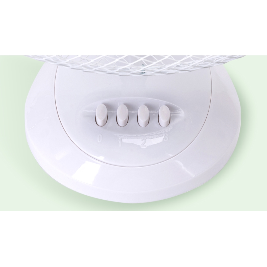 Aigostar - Stalinis ventiliatorius 50W/230V, baltas