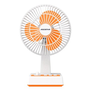 Aigostar - Stalinis ventiliatorius 6W/USB