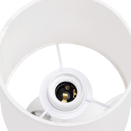 Aigostar - Stalo lemputė su lizdais 1xE27/60W/230V balta