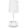 Aigostar - Stalo lemputė su lizdais ir USB prievadais 1xE27/60W/230V balta