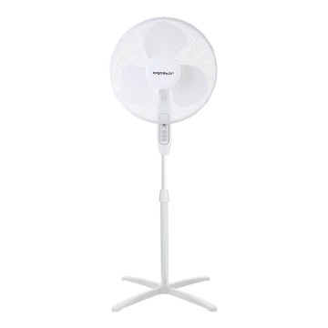 Aigostar - Stovas ventiliatorius 40W/230V 120 cm baltas