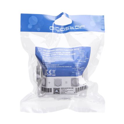 Aigostar - Sukamasis reguliatorius 300W/230V baltas