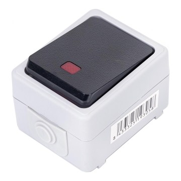 Aigostar - vieno mygtuko jungiklis IP54