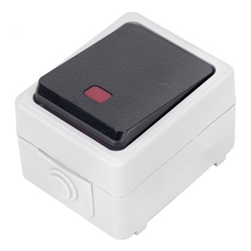 Aigostar - Vieno mygtuko jungiklis IP54