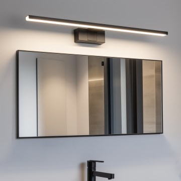 Aigostar - Vonios veidrodžio LED apšvietimas LED/12W/230V 4000K 60 cm IP44 juoda