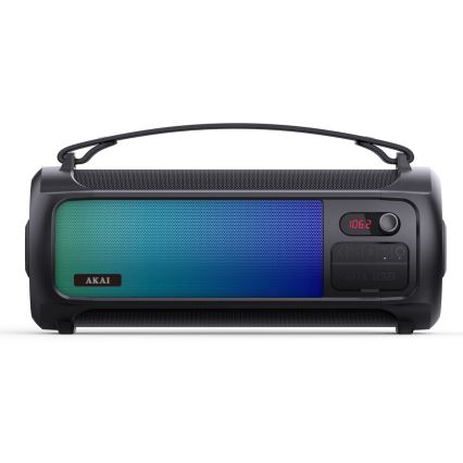 AKAI ABTS-35 - Belaidis garsiakalbis su RGB apšvietimu 10W/3000 mAh