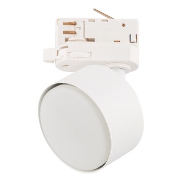 Akcentinis apšvietimas 3 fazių bėgių sistemai TRACER 1xGX53/11W/230V balta