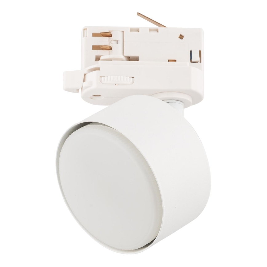 Akcentinis apšvietimas 3 fazių bėgių sistemai TRACER 1xGX53/11W/230V balta