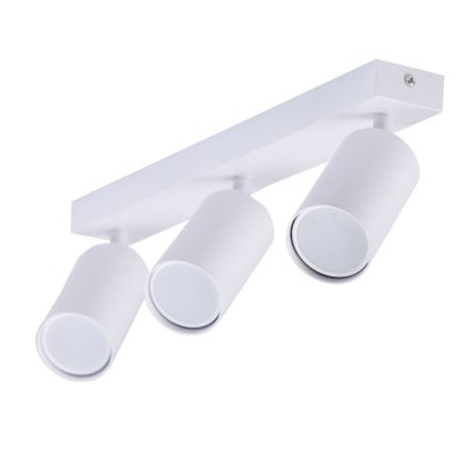 Akcentinis apšvietimas 3xGU10/35W/230V balta