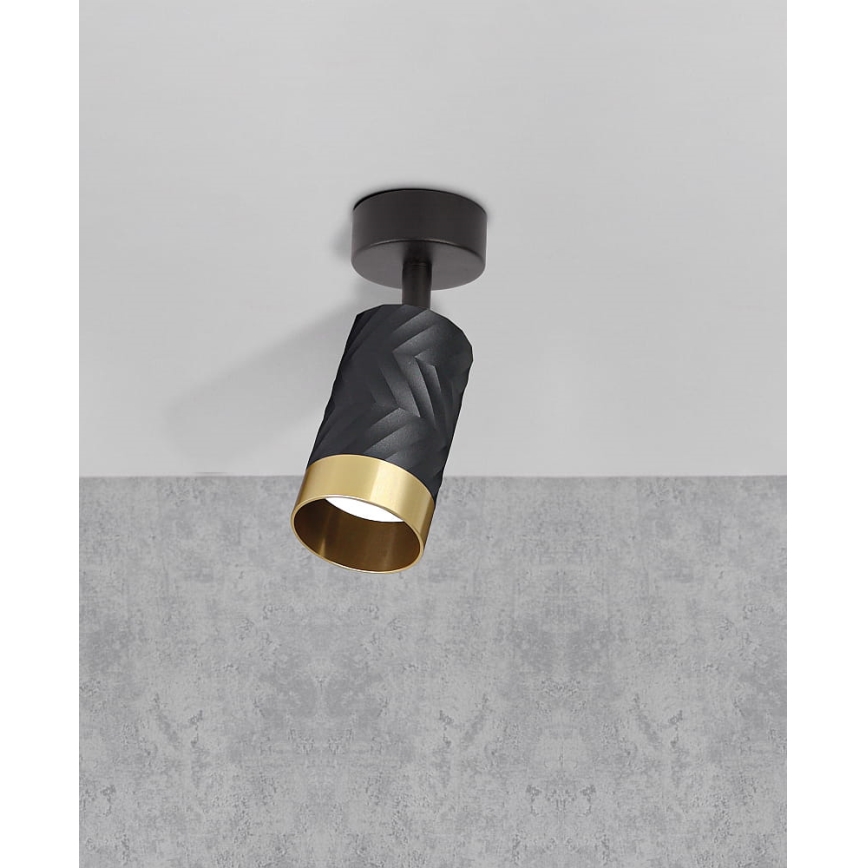 Akcentinis apšvietimas ARRAS 1xGU10/10W/230V juoda