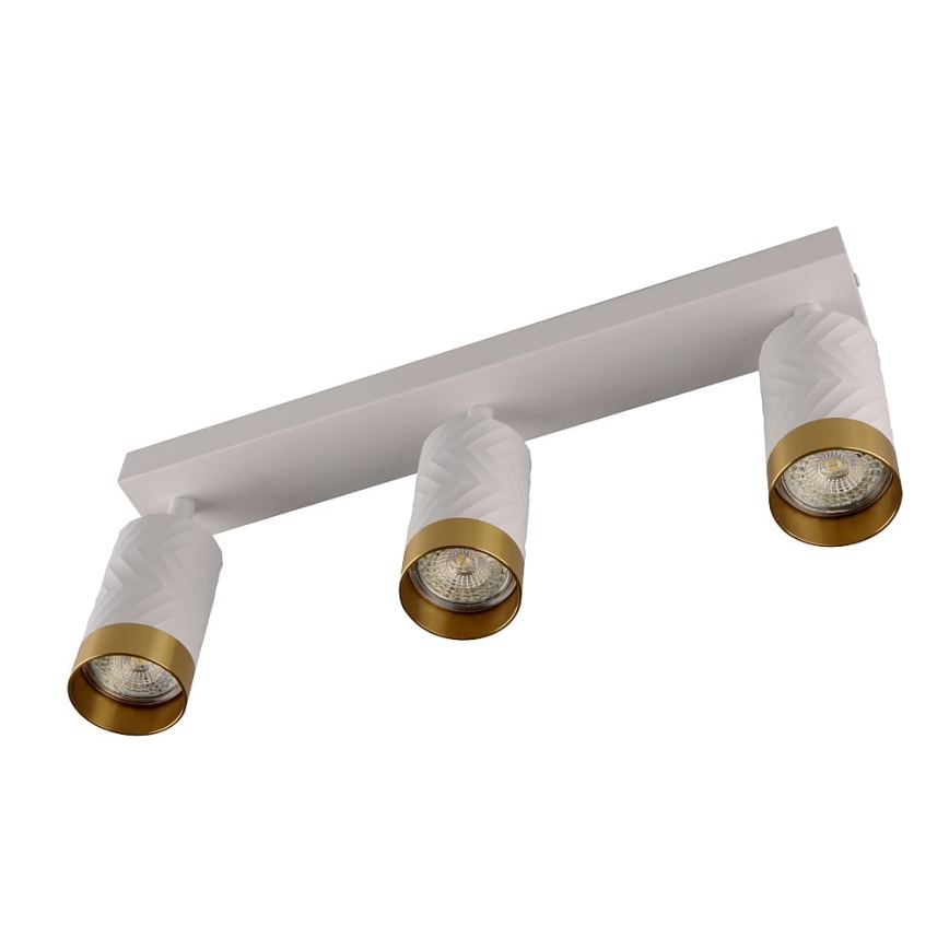 Akcentinis apšvietimas ARRAS 3xGU10/10W/230V balta