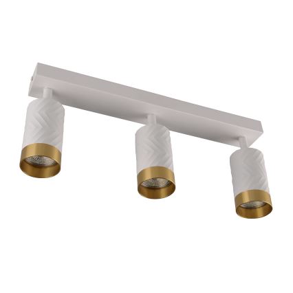 Akcentinis apšvietimas ARRAS 3xGU10/10W/230V balta