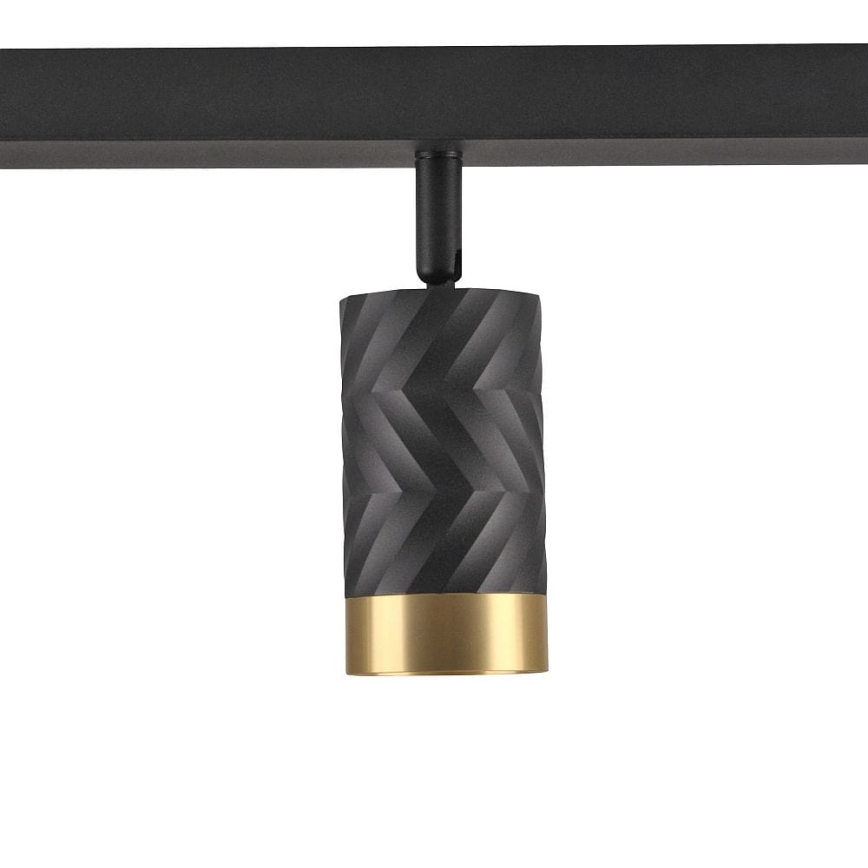 Akcentinis apšvietimas ARRAS 3xGU10/10W/230V juoda