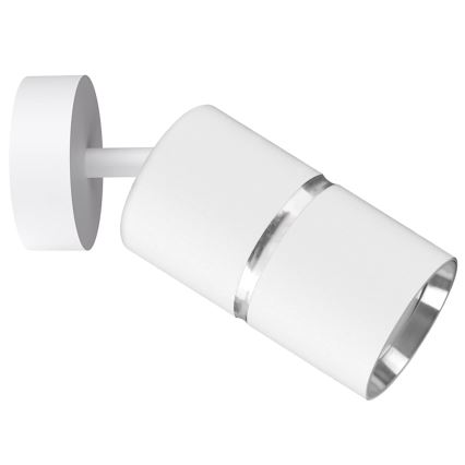Akcentinis apšvietimas BAMBOO 1xGU10/10W/230V balta