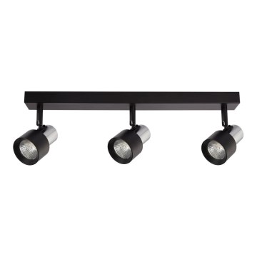 Akcentinis apšvietimas CINO 3xGU10/8W/230V juoda