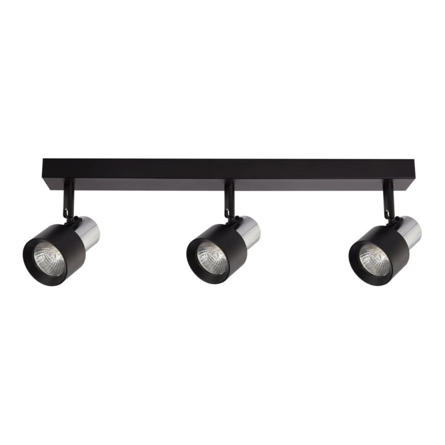 Akcentinis apšvietimas CINO 3xGU10/8W/230V juoda