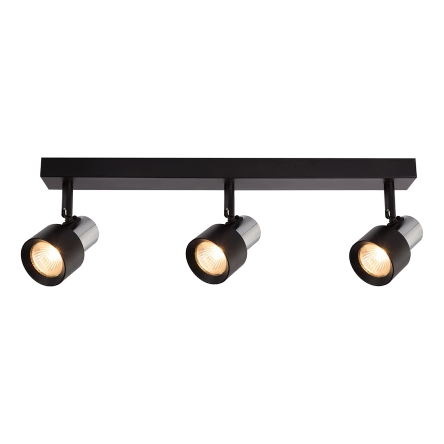 Akcentinis apšvietimas CINO 3xGU10/8W/230V juoda