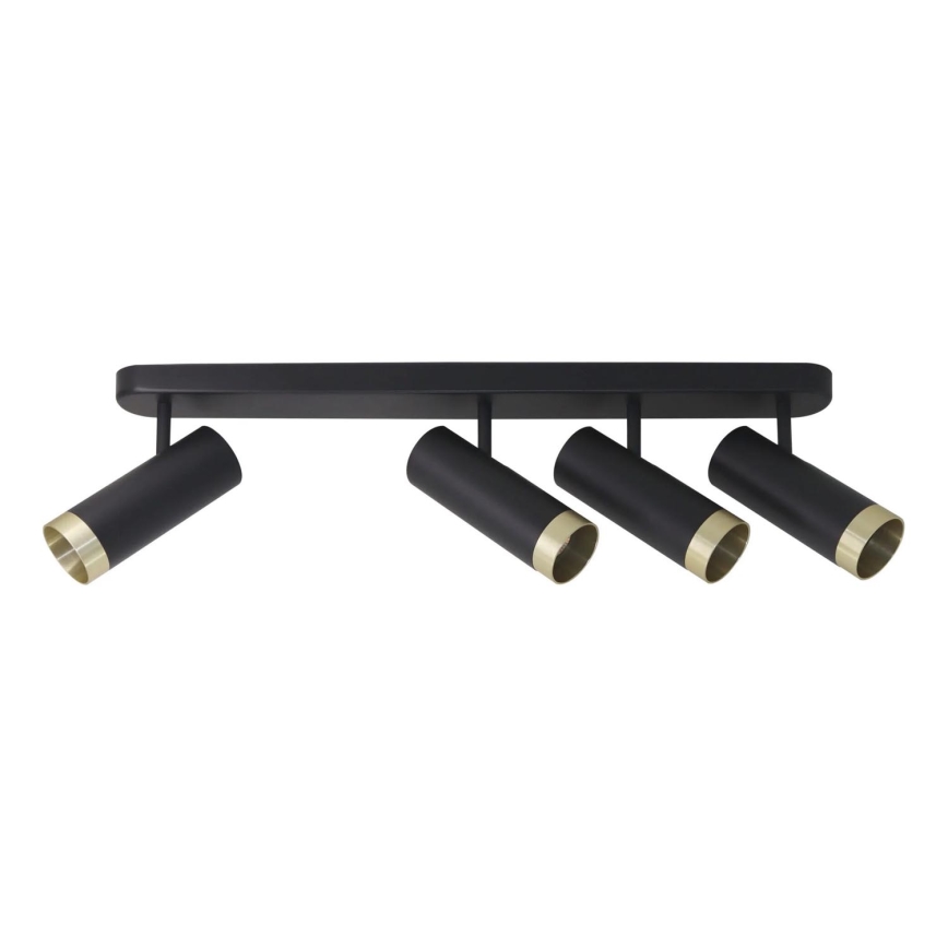 Akcentinis apšvietimas FADO 4xGU10/10W/230V juoda