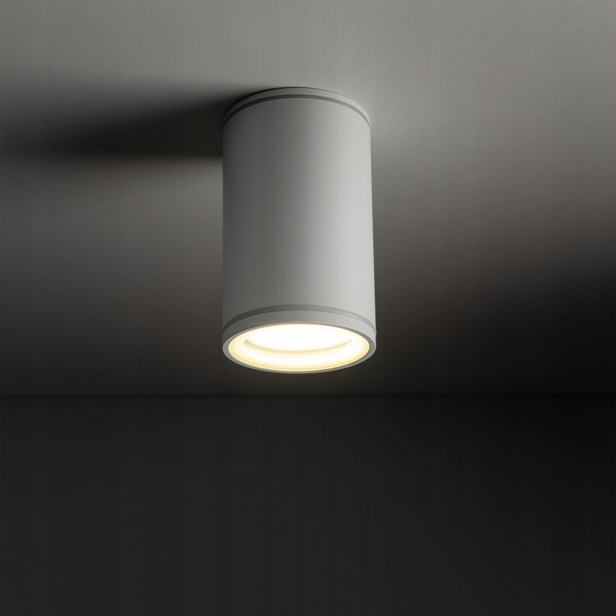 Akcentinis apšvietimas FLARE 1xGU10/10W/230V 10 cm balta