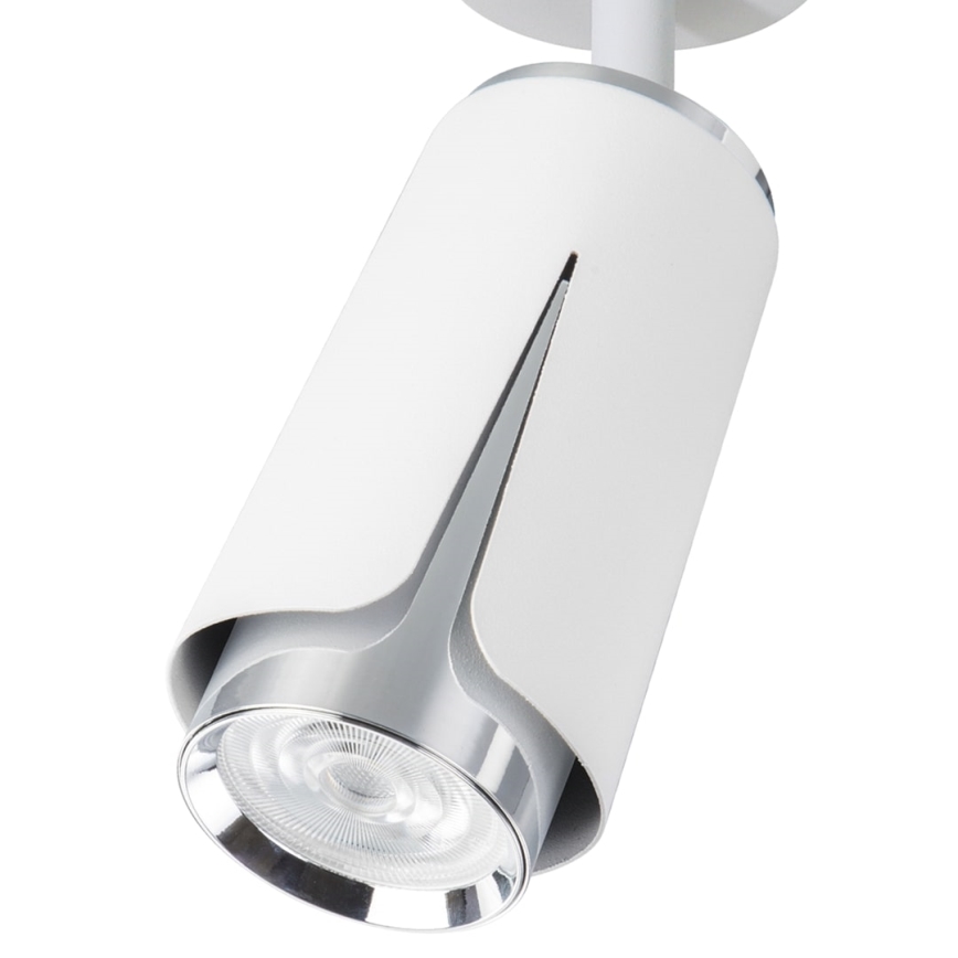 Akcentinis apšvietimas gėlė 1xGU10/8W/230V balta