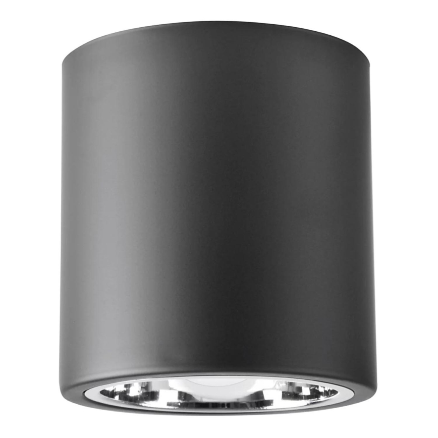 Akcentinis apšvietimas JUPITER 1xE27/20W/230V diametras 13 cm juoda