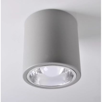 Akcentinis apšvietimas JUPITER 1xE27/20W/230V diametras 13 cm pilka