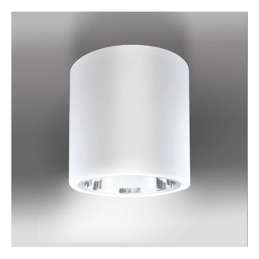 Akcentinis apšvietimas JUPITER 1xE27/20W/230V diametras 16,5 cm balta