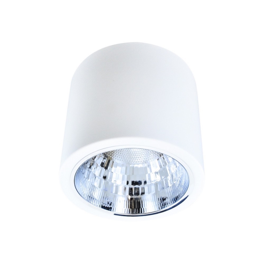 Akcentinis apšvietimas JUPITER 1xE27/20W/230V diametras 9,8 cm balta