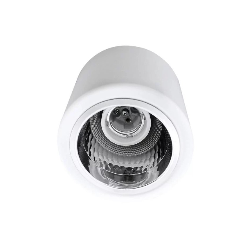 Akcentinis apšvietimas JUPITER 1xE27/20W/230V diametras 9,8 cm balta