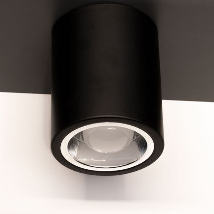 Akcentinis apšvietimas JUPITER 1xE27/20W/230V diametras 9,8 cm juoda