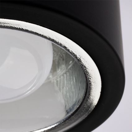 Akcentinis apšvietimas JUPITER 1xE27/20W/230V diametras 9,8 cm juoda