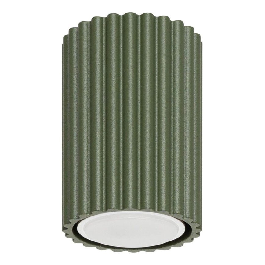 Akcentinis apšvietimas KARBON 1xGU10/10W/230V 10 cm žalia