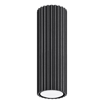 Akcentinis apšvietimas KARBON 1xGU10/10W/230V 20 cm juoda