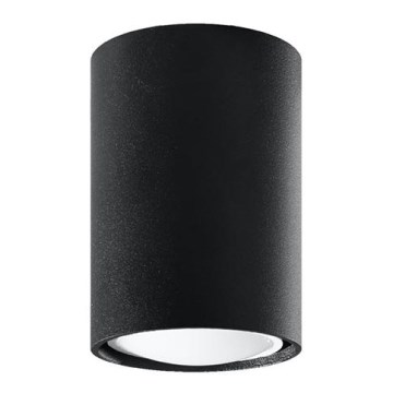 Akcentinis apšvietimas LAGOS 1xGU10/10W/230V 10 cm juoda