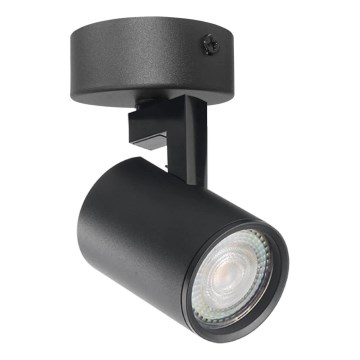 Akcentinis apšvietimas LYNX 1xGU10/10W/230V juoda