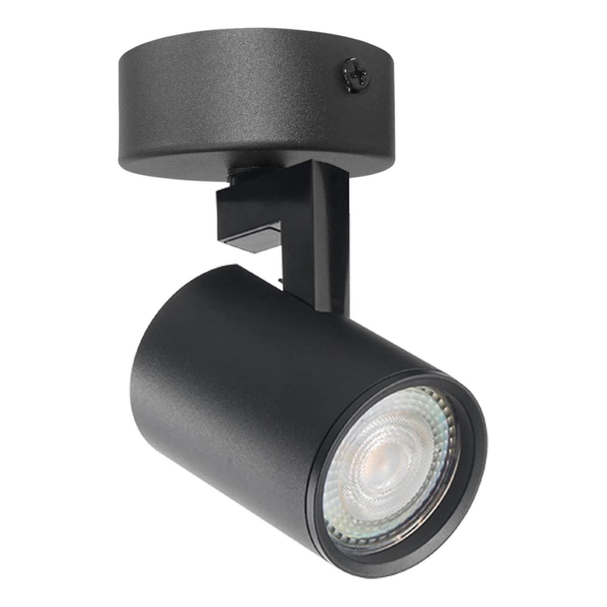 Akcentinis apšvietimas LYNX 1xGU10/10W/230V juoda